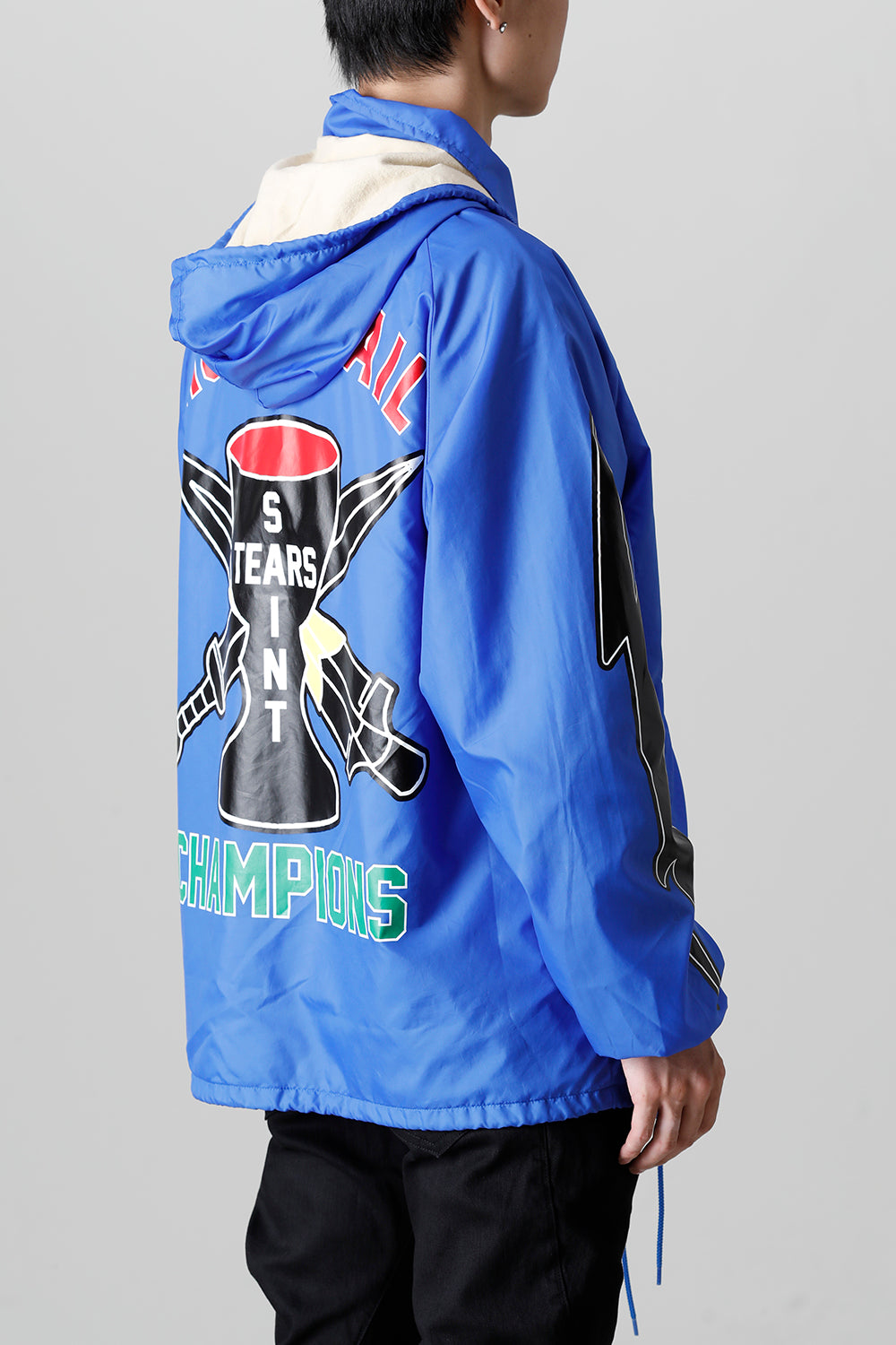 DENIM TEARS × ©SAINT M×××××× "SAINT TEARS" HOLY GRAIL Coach Jacket