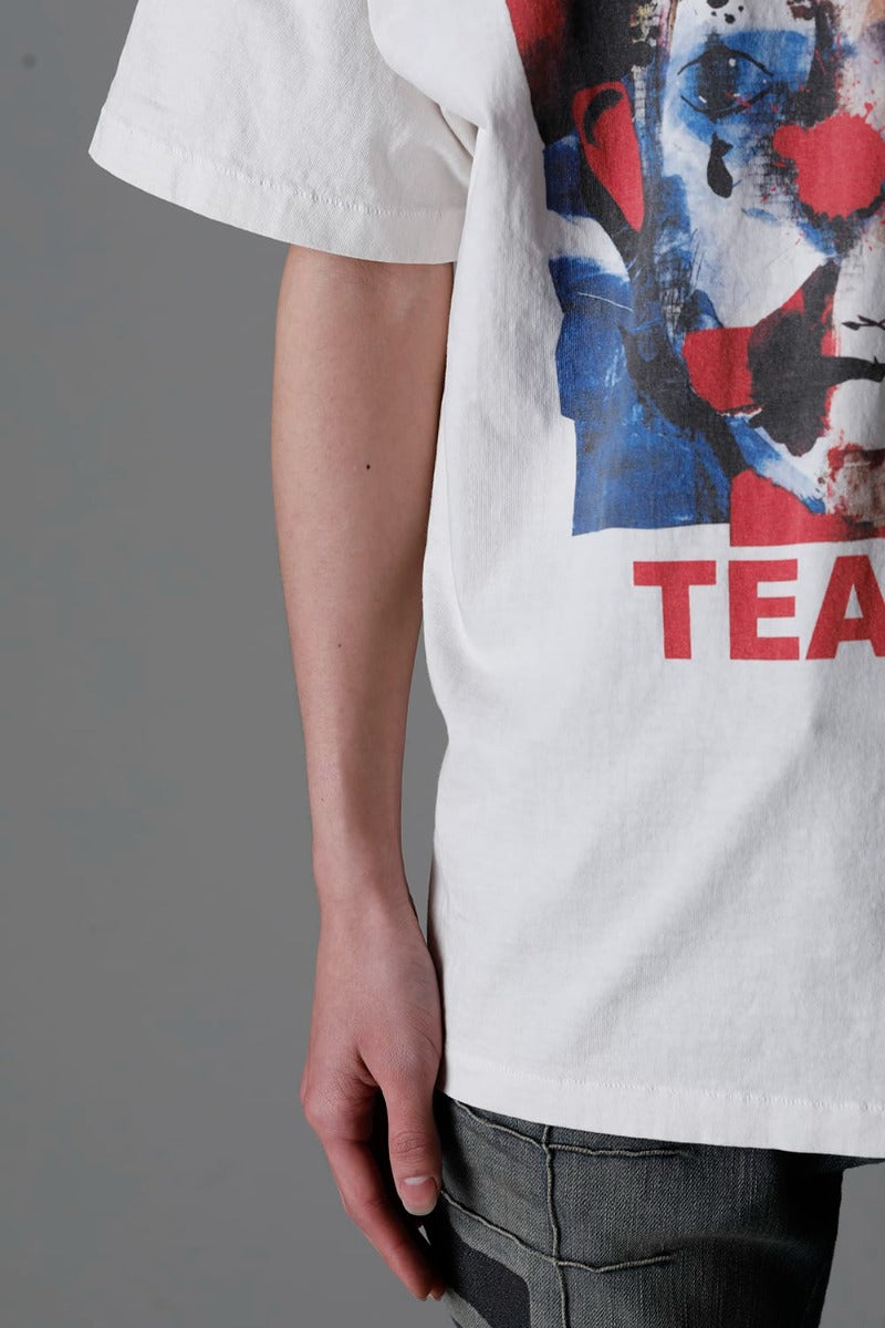 DENIM TEARS × ©SAINT M×××××× "SAINT TEARS" CLOWN Short Sleeve T-Shirt