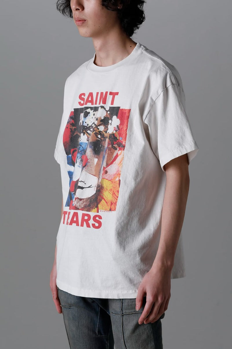 DENIM TEARS × ©SAINT M×××××× "SAINT TEARS" CLOWN Short Sleeve T-Shirt
