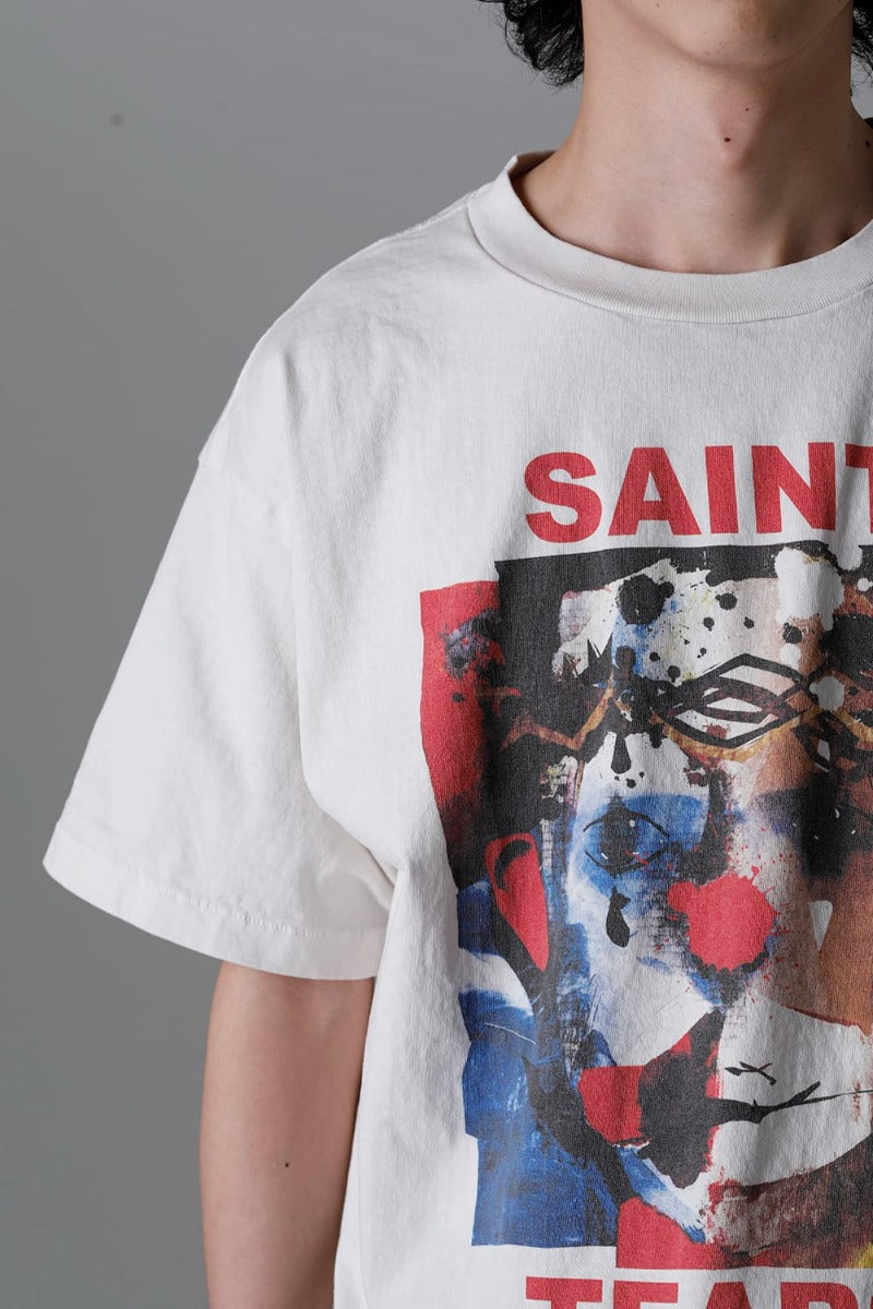 DENIM TEARS × ©SAINT M×××××× "SAINT TEARS" CLOWN Short Sleeve T-Shirt