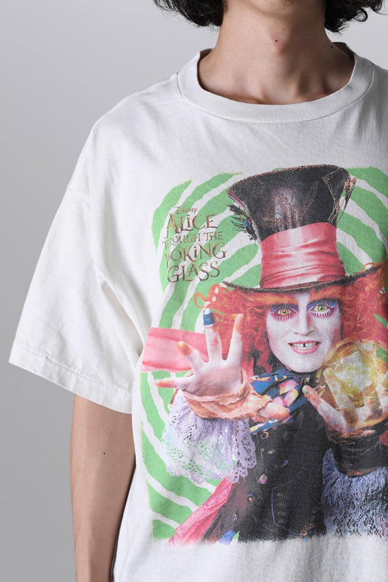 Disney(Alice in Wonderland) × ©SAINT M×××××× MAD HATTER Short sleeve T-shirt