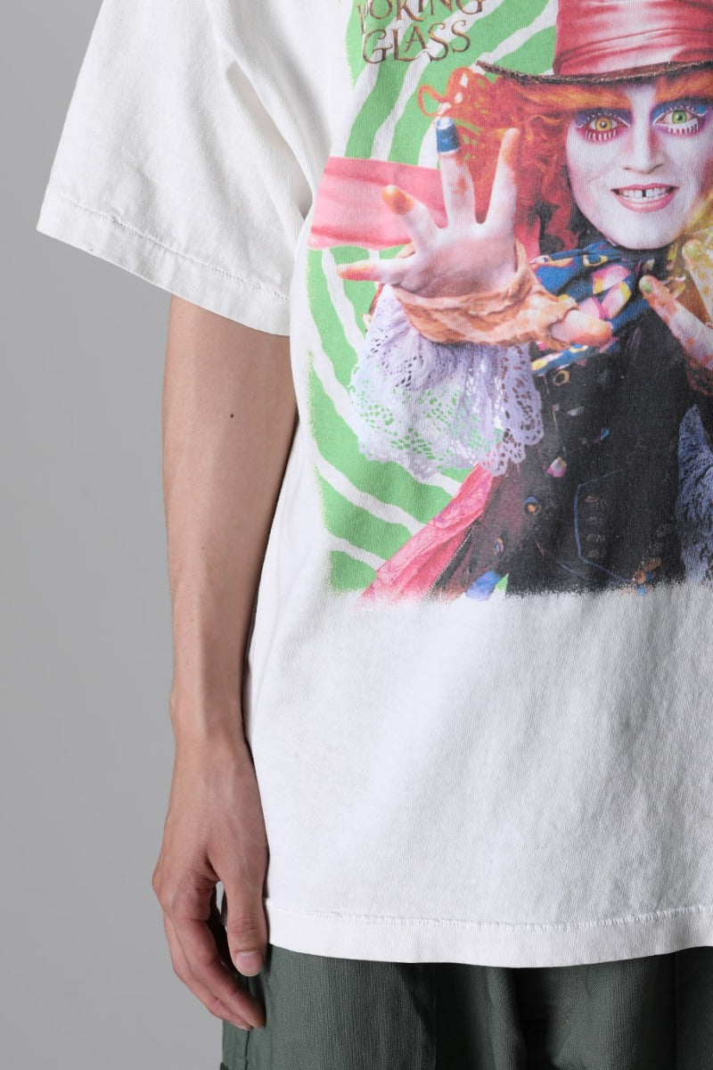 Disney(Alice in Wonderland) × ©SAINT M×××××× MAD HATTER Short sleeve T-shirt