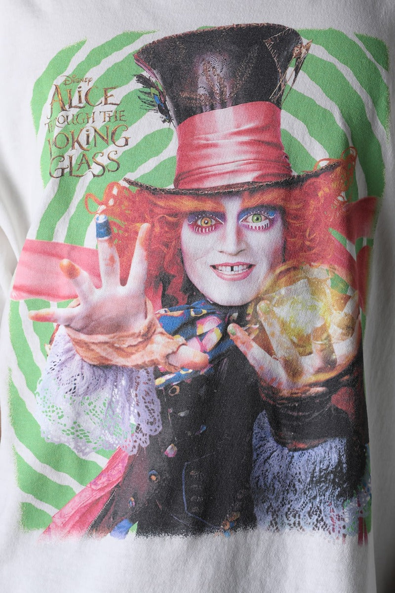 Disney(Alice in Wonderland) × ©SAINT M×××××× MAD HATTER Short sleeve T-shirt