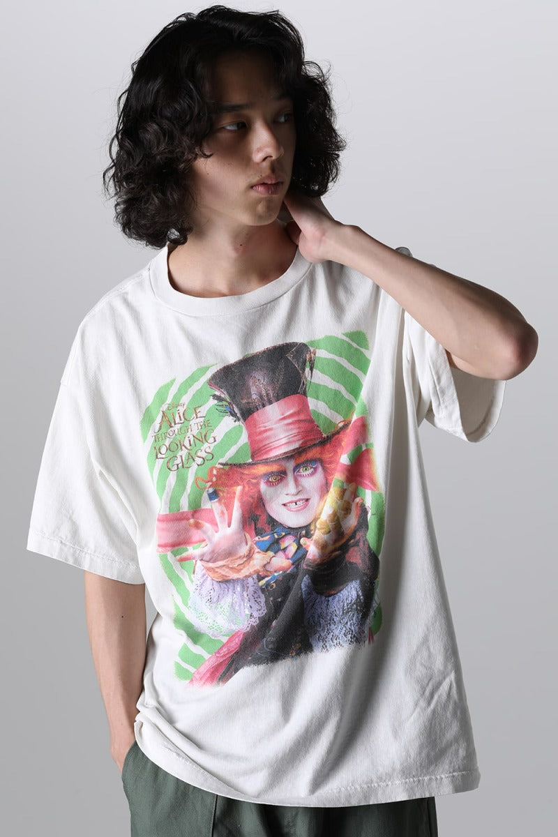 Disney(Alice in Wonderland) × ©SAINT M×××××× MAD HATTER Short sleeve T-shirt
