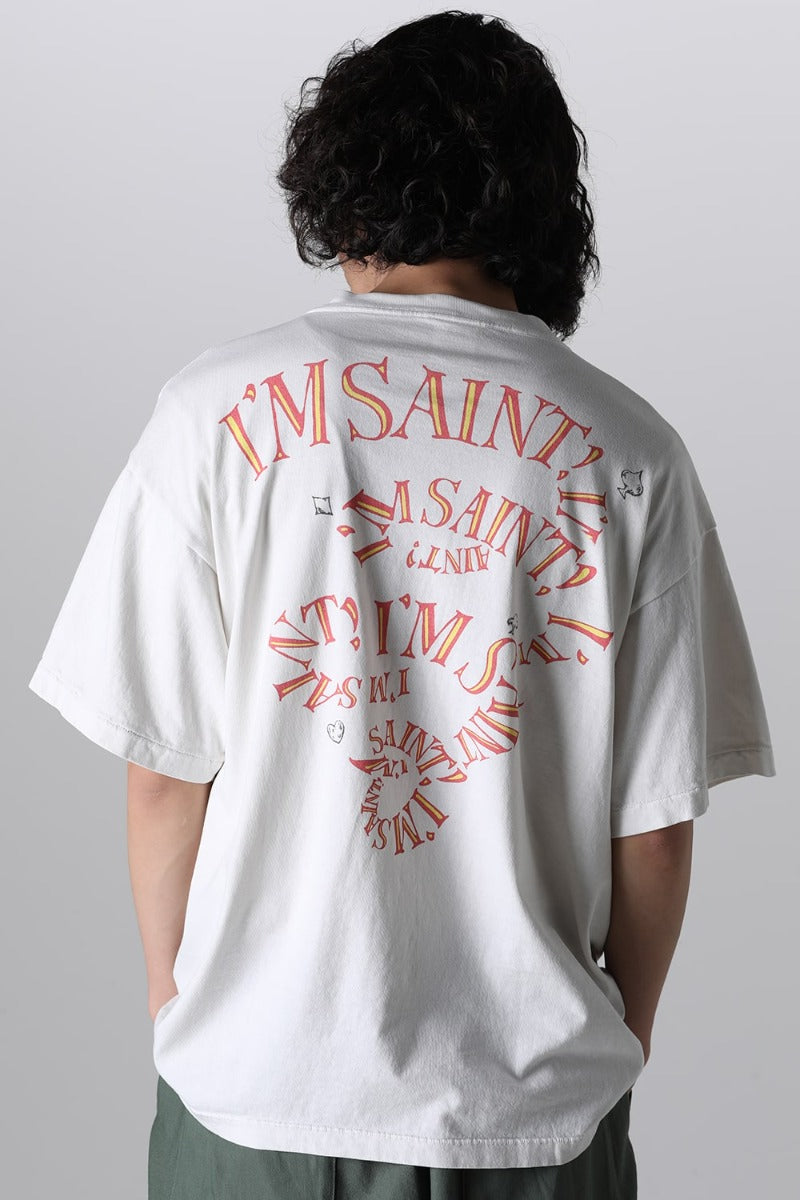 Disney(Alice in Wonderland) × ©SAINT M×××××× MAD HATTER Short sleeve T-shirt