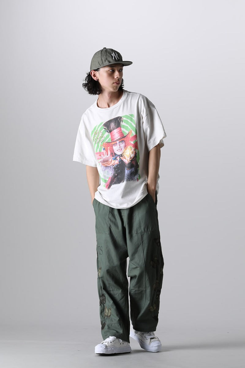 Disney(Alice in Wonderland) × ©SAINT M×××××× MAD HATTER Short sleeve T-shirt