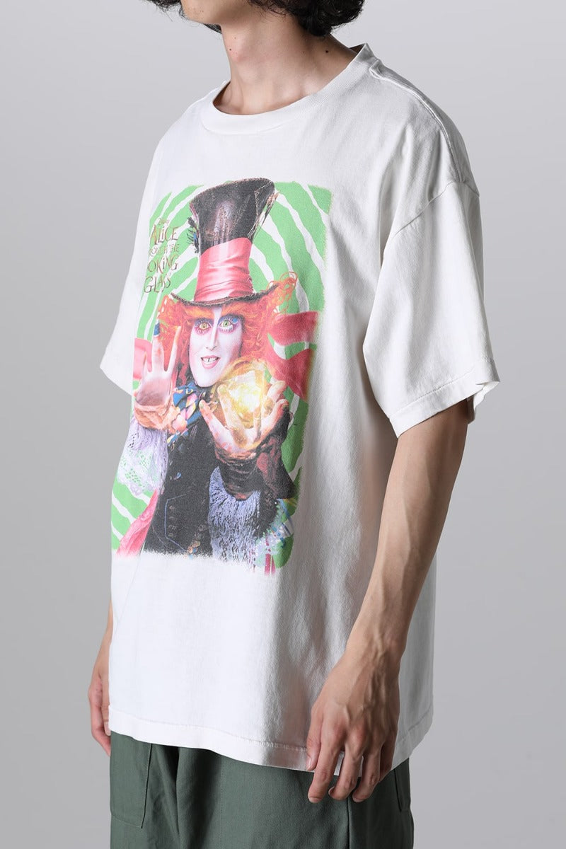 Disney(Alice in Wonderland) × ©SAINT M×××××× MAD HATTER Short sleeve T-shirt