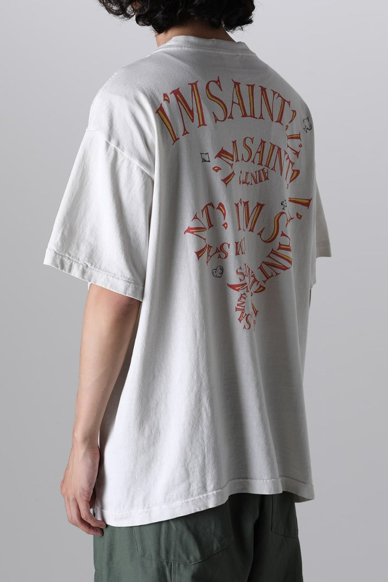 Disney(Alice in Wonderland) × ©SAINT M×××××× MAD HATTER Short sleeve T-shirt