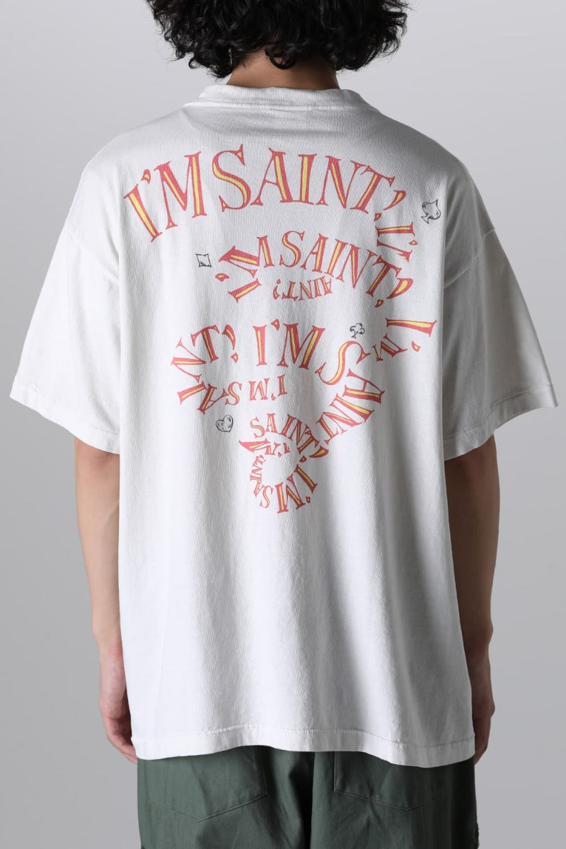 Disney(Alice in Wonderland) × ©SAINT M×××××× MAD HATTER Short sleeve T-shirt