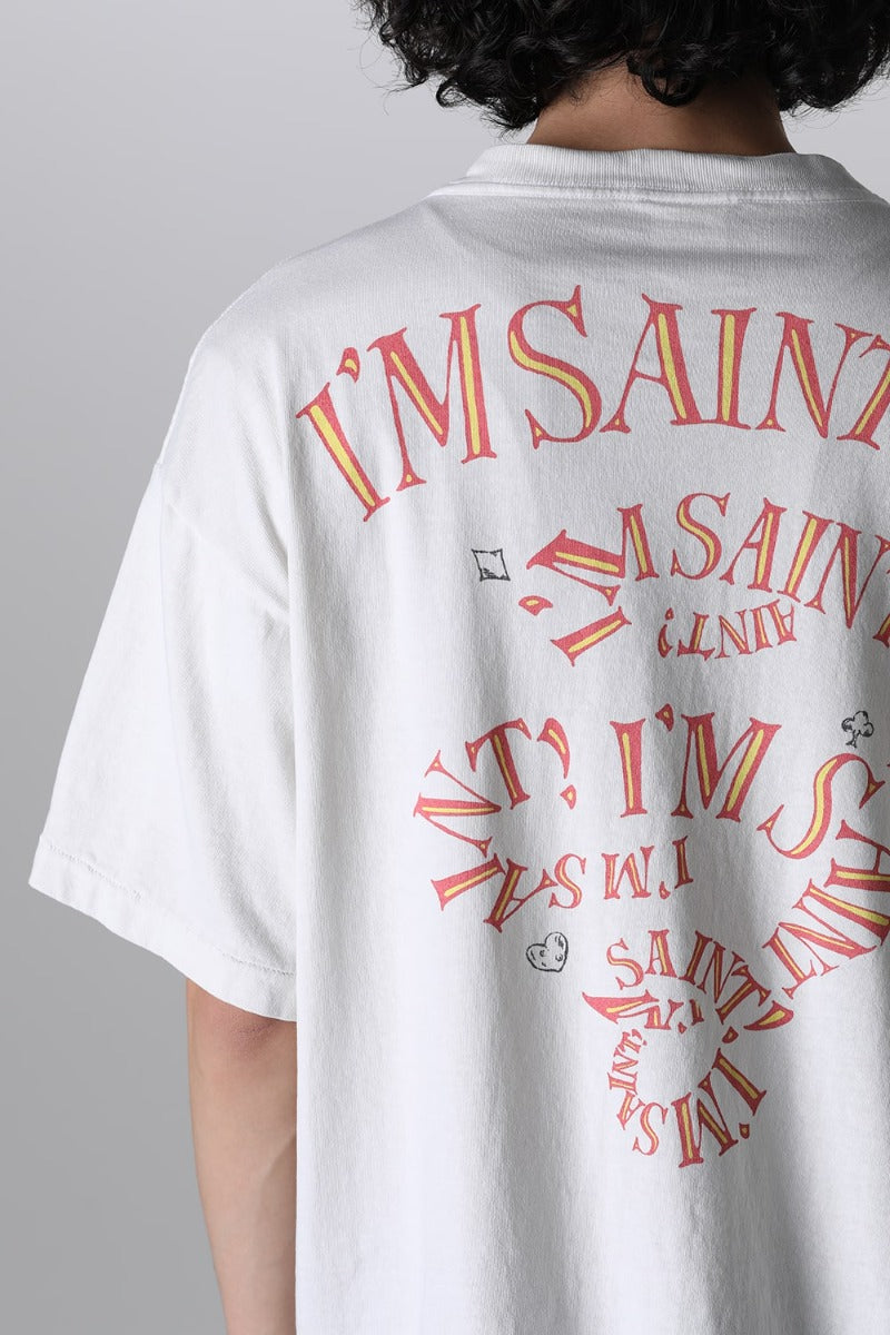 Disney(Alice in Wonderland) × ©SAINT M×××××× MAD HATTER Short sleeve T-shirt