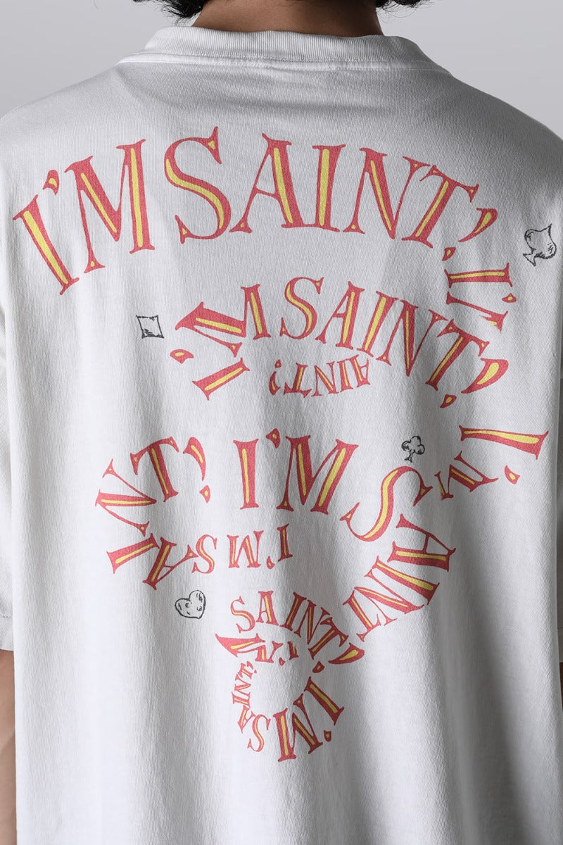 Disney(Alice in Wonderland) × ©SAINT M×××××× MAD HATTER Short sleeve T-shirt