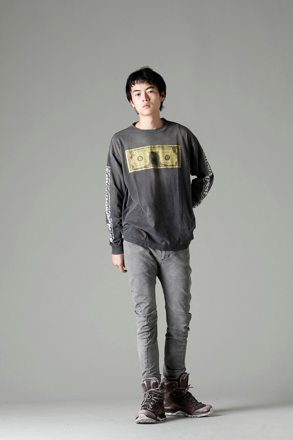 KOSUKE KAWAMURA × ©SAINT M×××××× KMR Long sleeve T-shirt