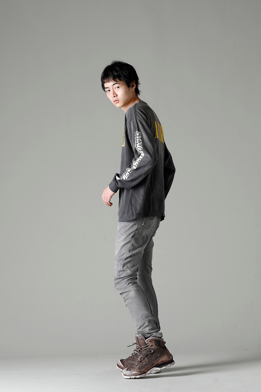 KOSUKE KAWAMURA × ©SAINT M×××××× KMR Long sleeve T-shirt