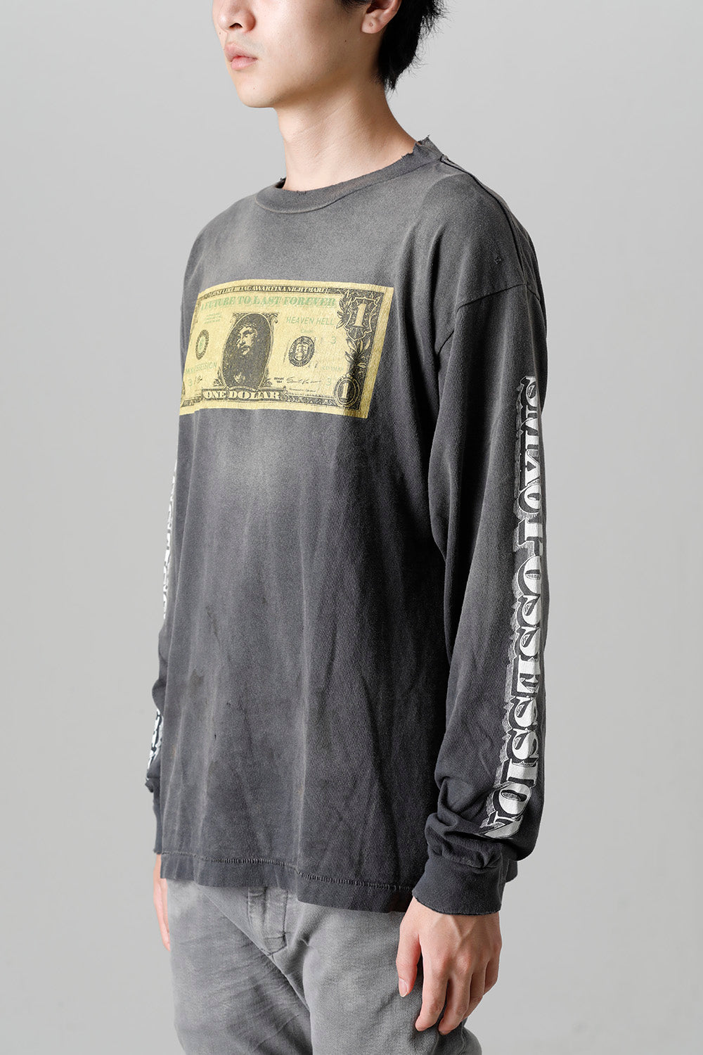 KOSUKE KAWAMURA × ©SAINT M×××××× KMR Long sleeve T-shirt