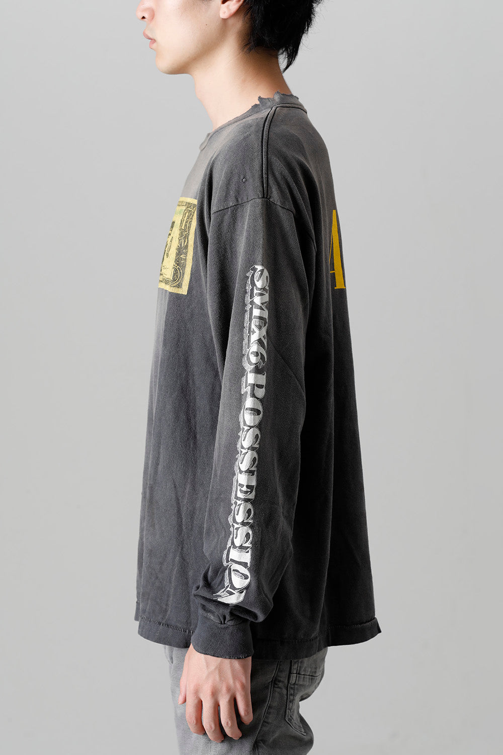 KOSUKE KAWAMURA × ©SAINT M×××××× KMR Long sleeve T-shirt