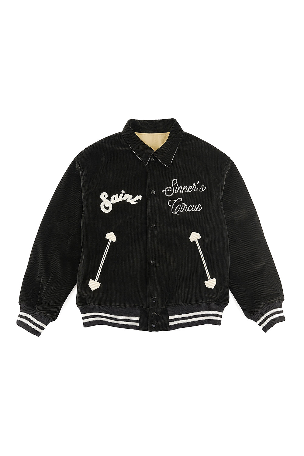 Corduroy Jacket Black