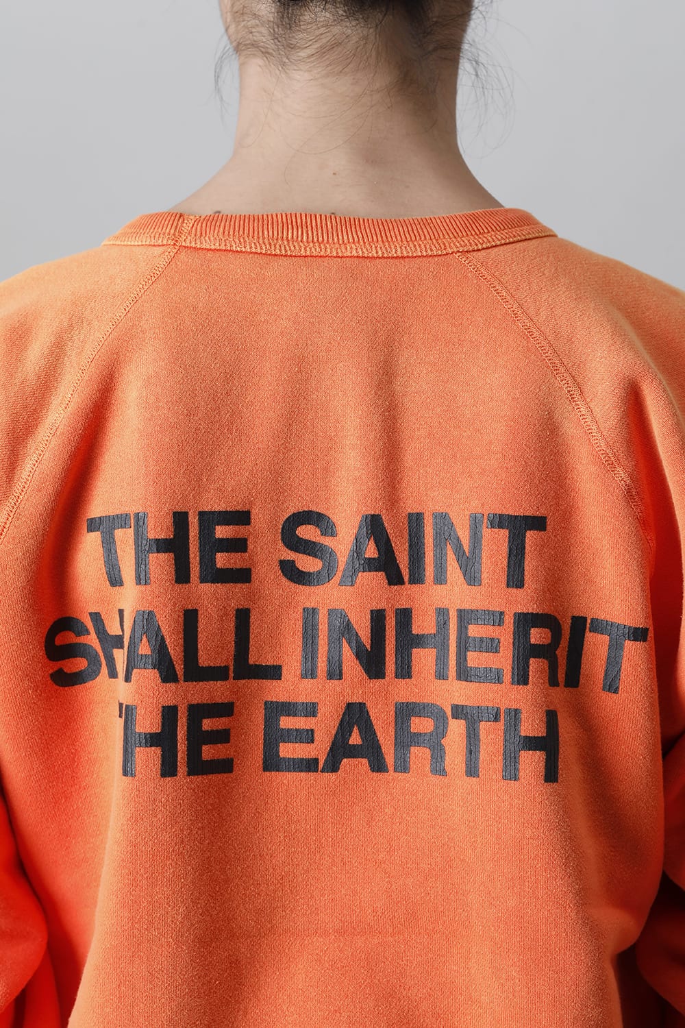 DENIM TEARS × ©SAINT M×××××× "SAINT TEARS" MILK PACK Raglan sleeve Sweat shirt