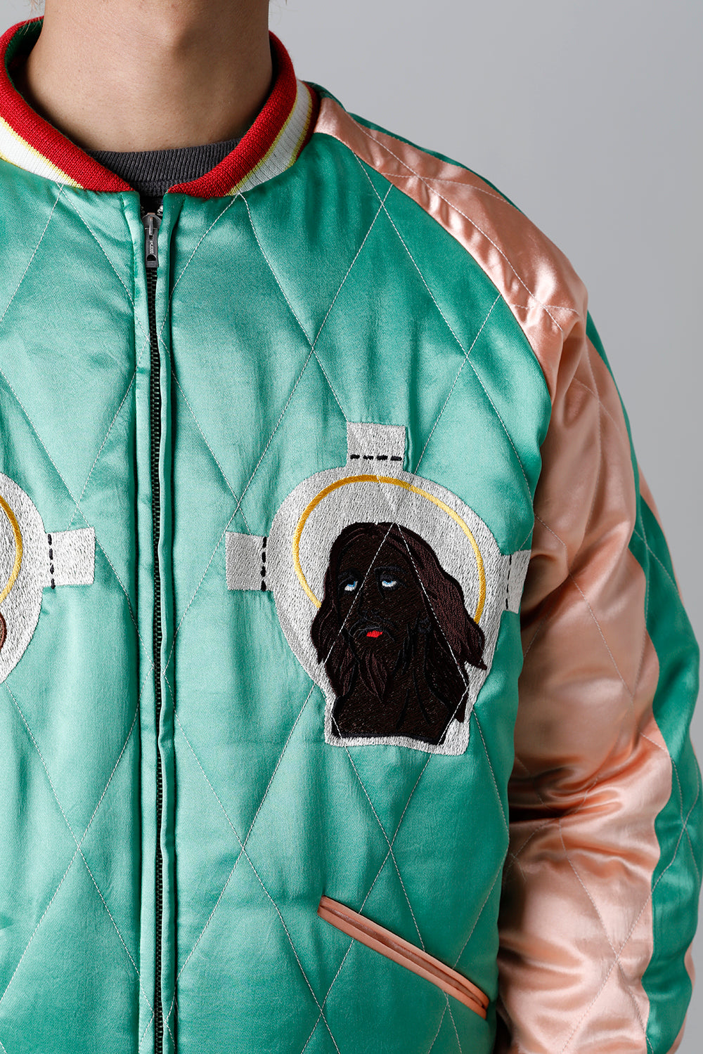 DENIM TEARS × ©SAINT M×××××× "SAINT TEARS" Reversible Sukajyan