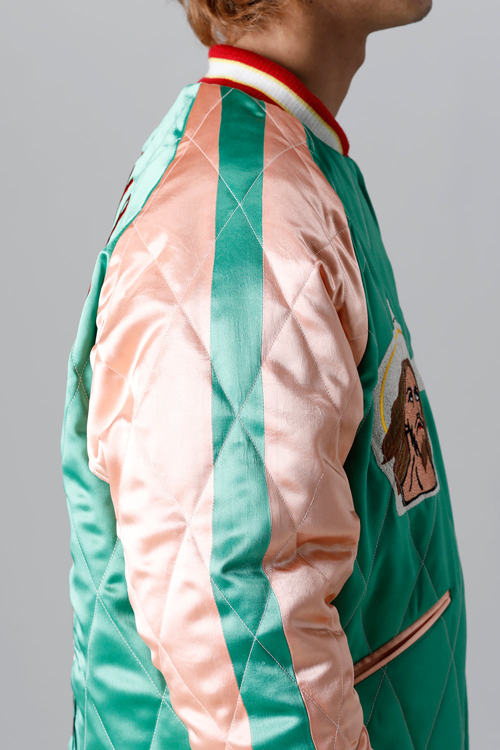 DENIM TEARS × ©SAINT M×××××× "SAINT TEARS" Reversible Sukajyan