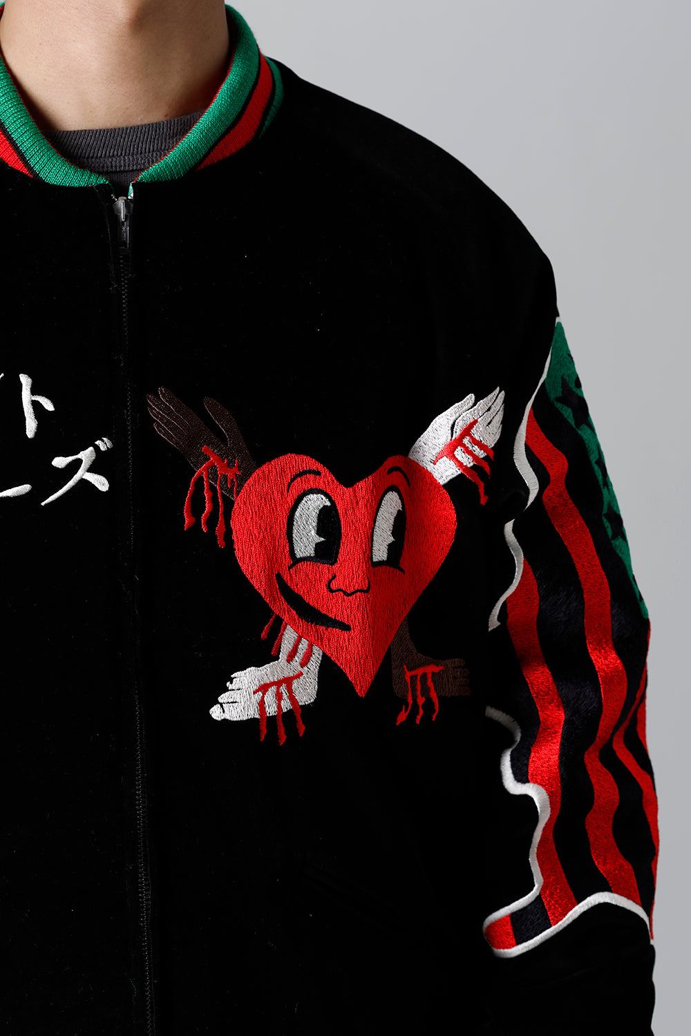 DENIM TEARS × ©SAINT M×××××× "SAINT TEARS" Reversible Sukajyan