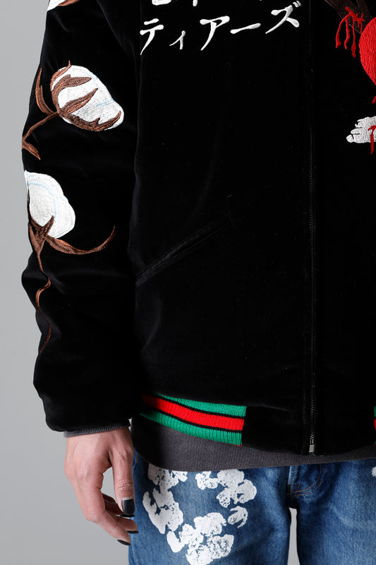 DENIM TEARS × ©SAINT M×××××× "SAINT TEARS" Reversible Sukajyan