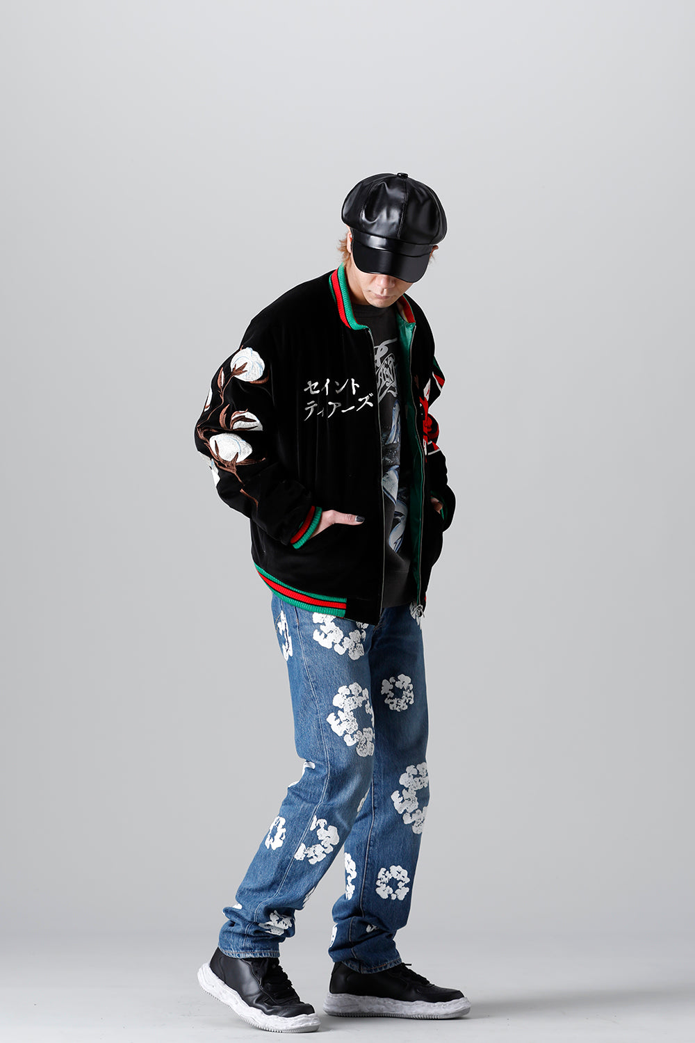 DENIM TEARS × ©SAINT M×××××× "SAINT TEARS" Reversible Sukajyan