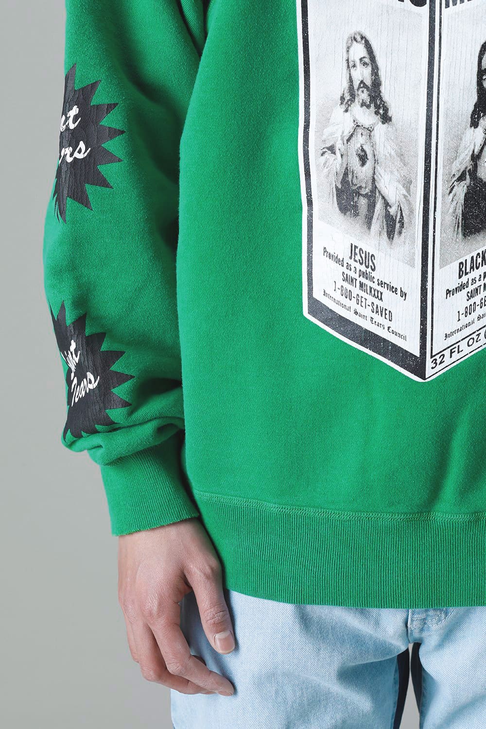 DENIM TEARS × ©SAINT M×××××× "SAINT TEARS" ON THE MLK Sweat shirt