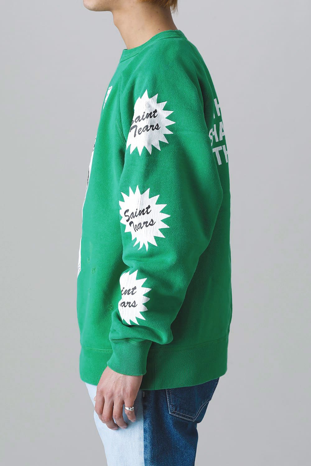 DENIM TEARS × ©SAINT M×××××× "SAINT TEARS" ON THE MLK Sweat shirt