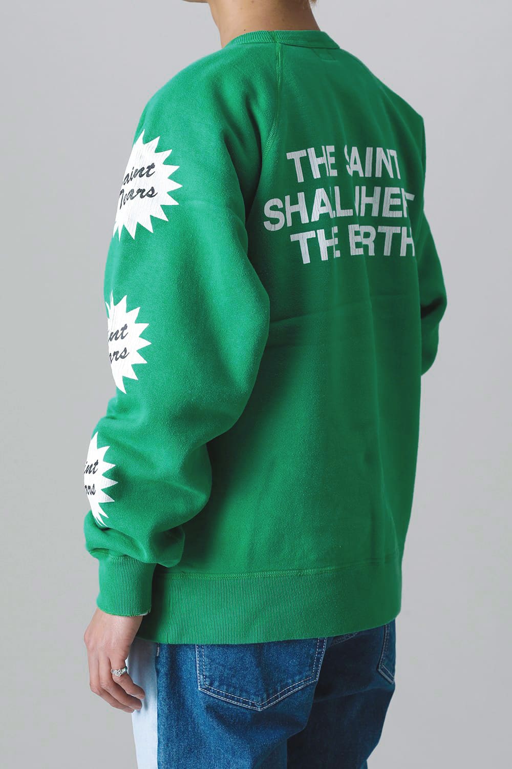 DENIM TEARS × ©SAINT M×××××× "SAINT TEARS" ON THE MLK Sweat shirt