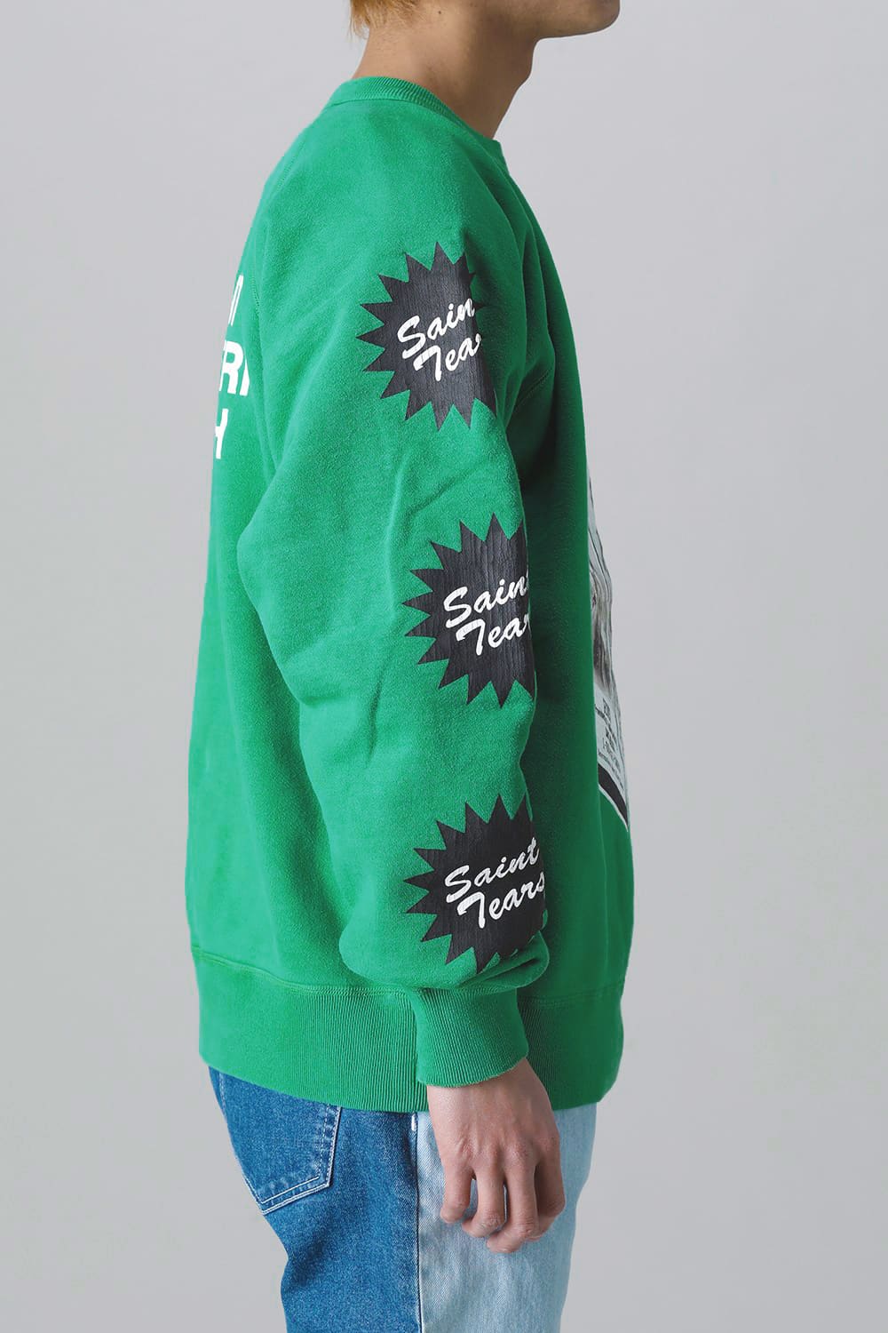 DENIM TEARS × ©SAINT M×××××× "SAINT TEARS" ON THE MLK Sweat shirt