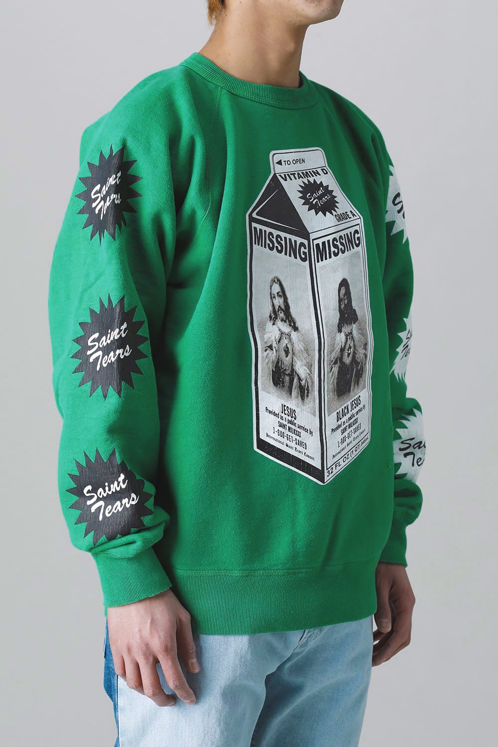 DENIM TEARS × ©SAINT M×××××× "SAINT TEARS" ON THE MLK Sweat shirt