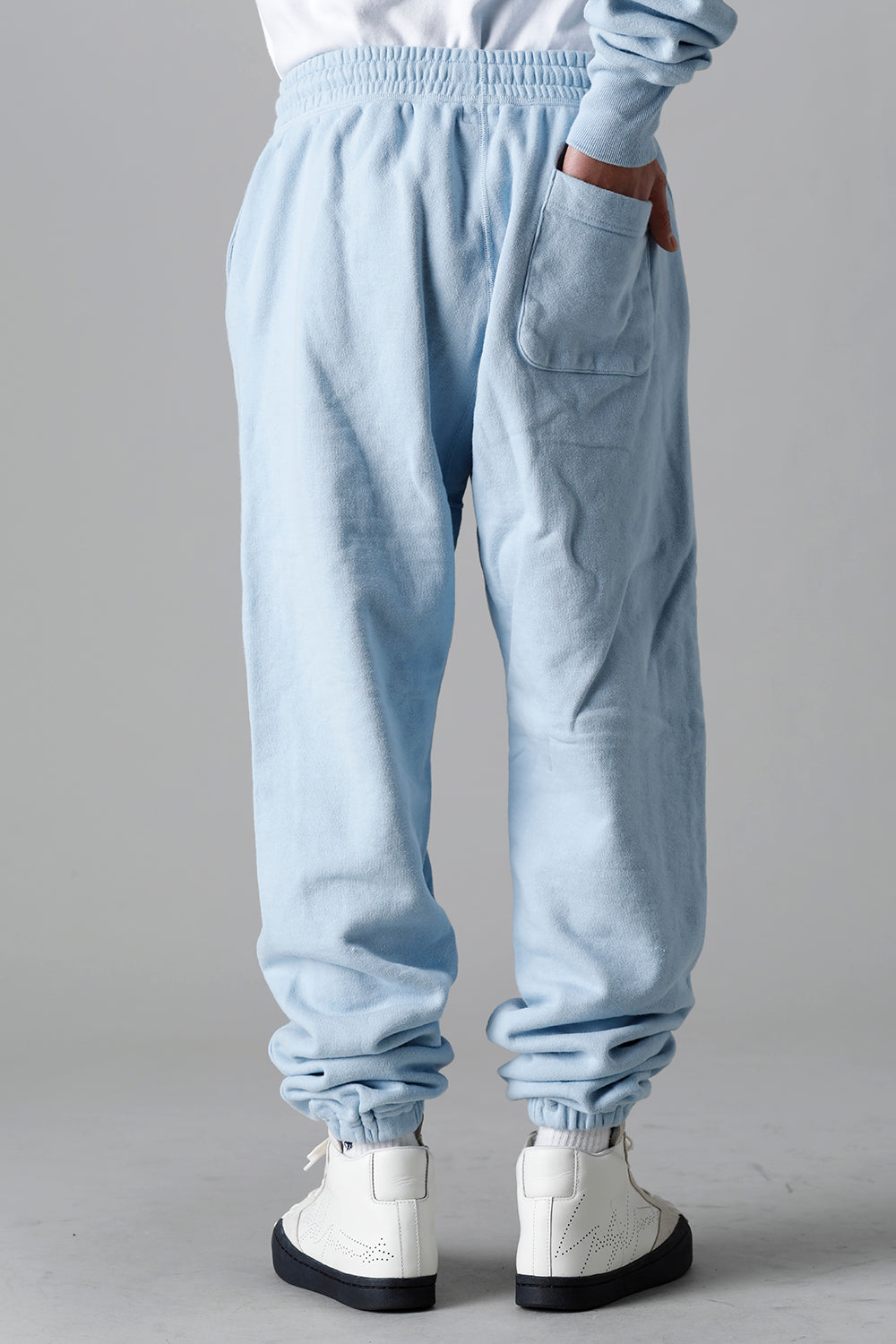 Logo Sweat pants Sax Blue