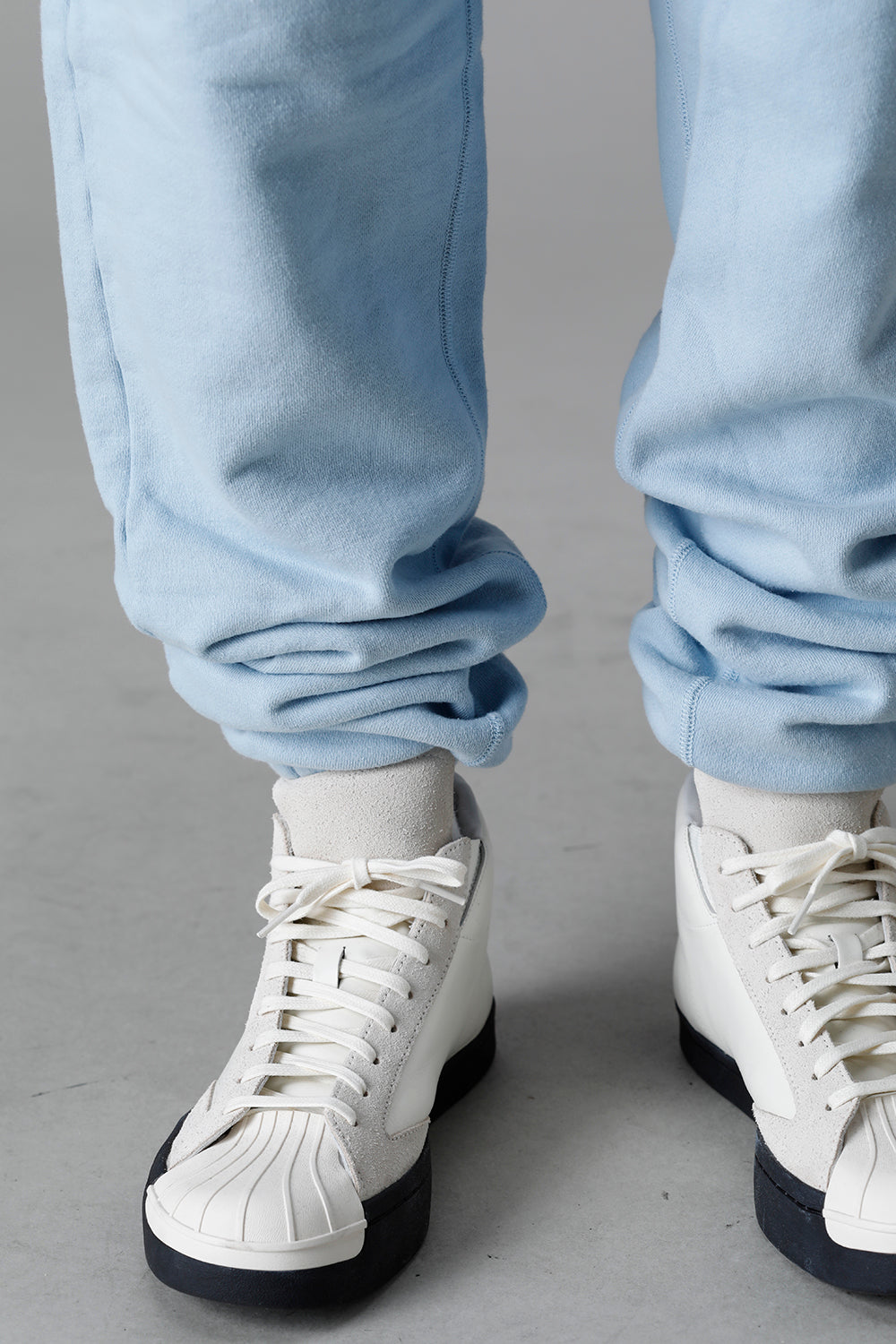 Logo Sweat pants Sax Blue