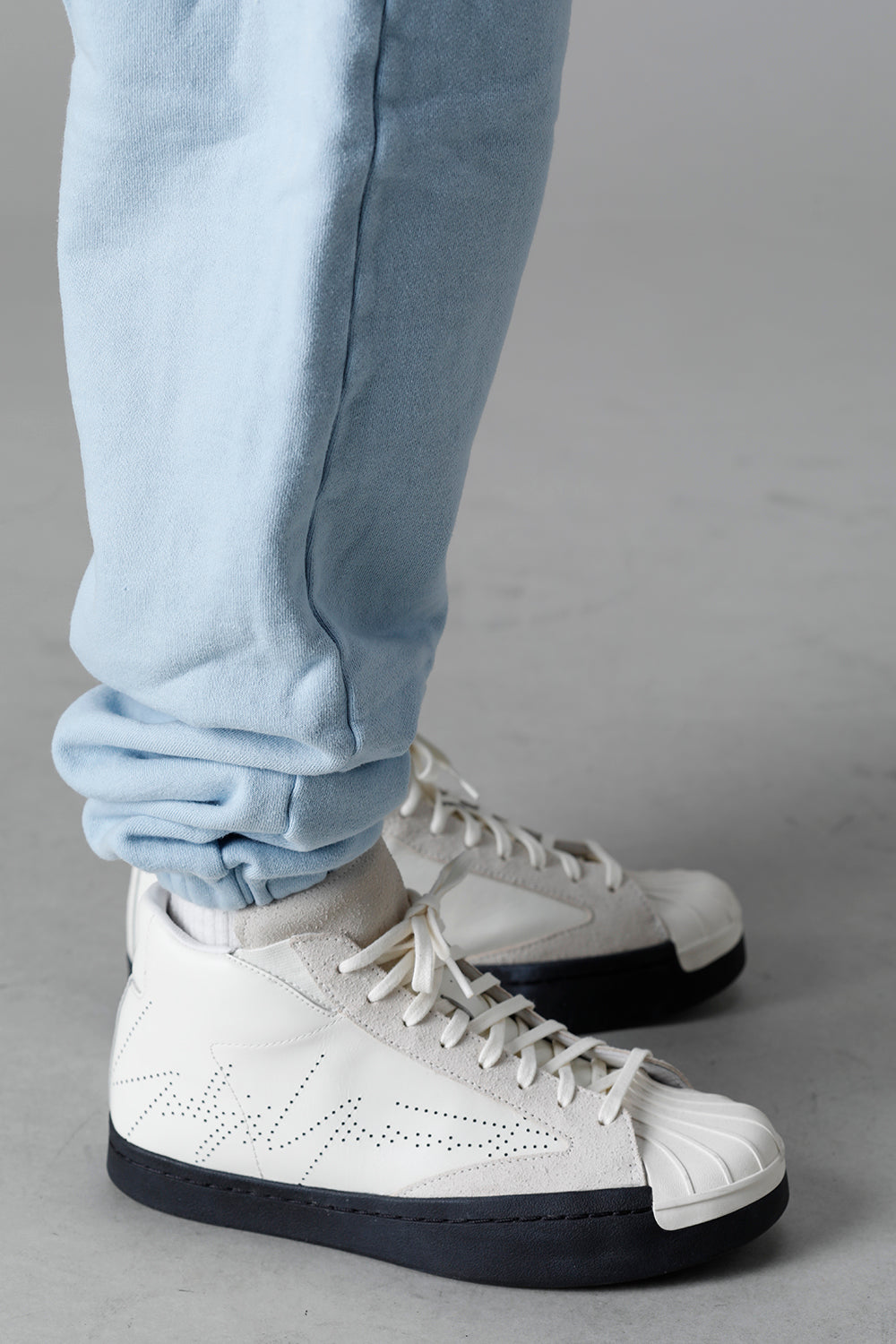 Logo Sweat pants Sax Blue