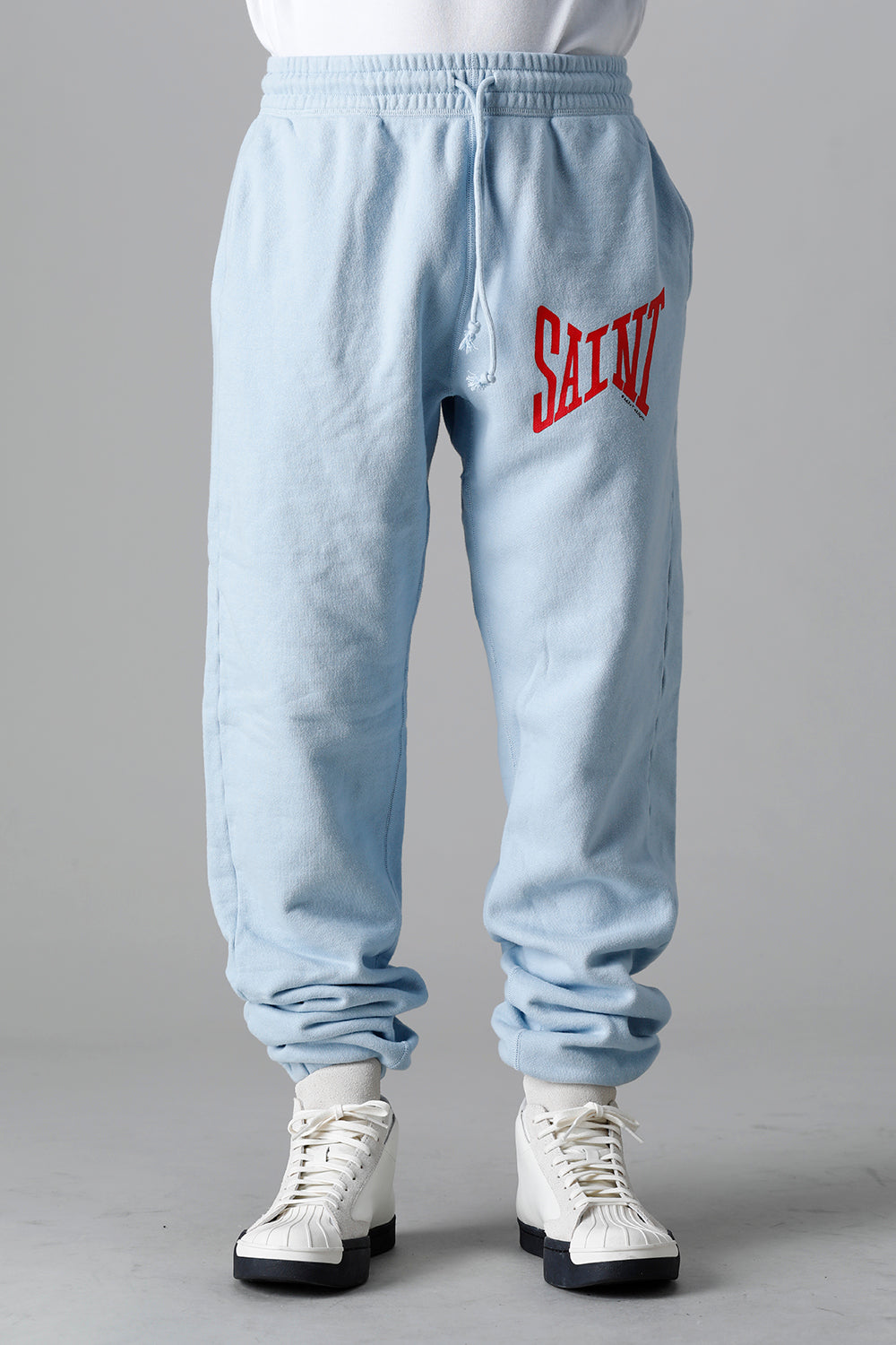 Logo Sweat pants Sax Blue