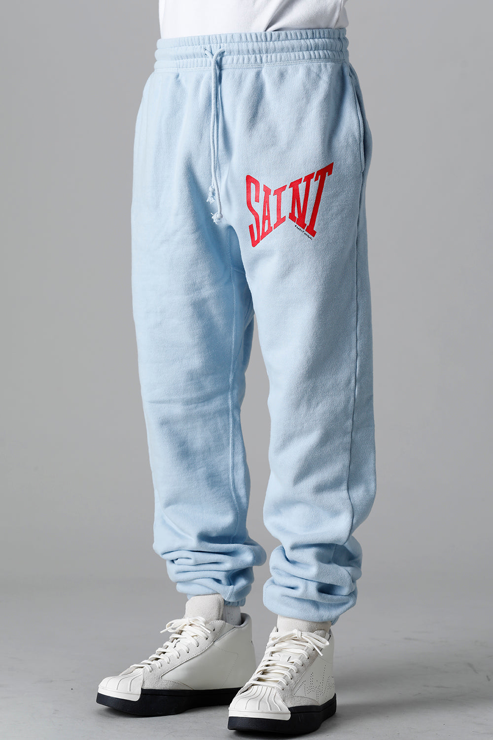 Logo Sweat pants Sax Blue
