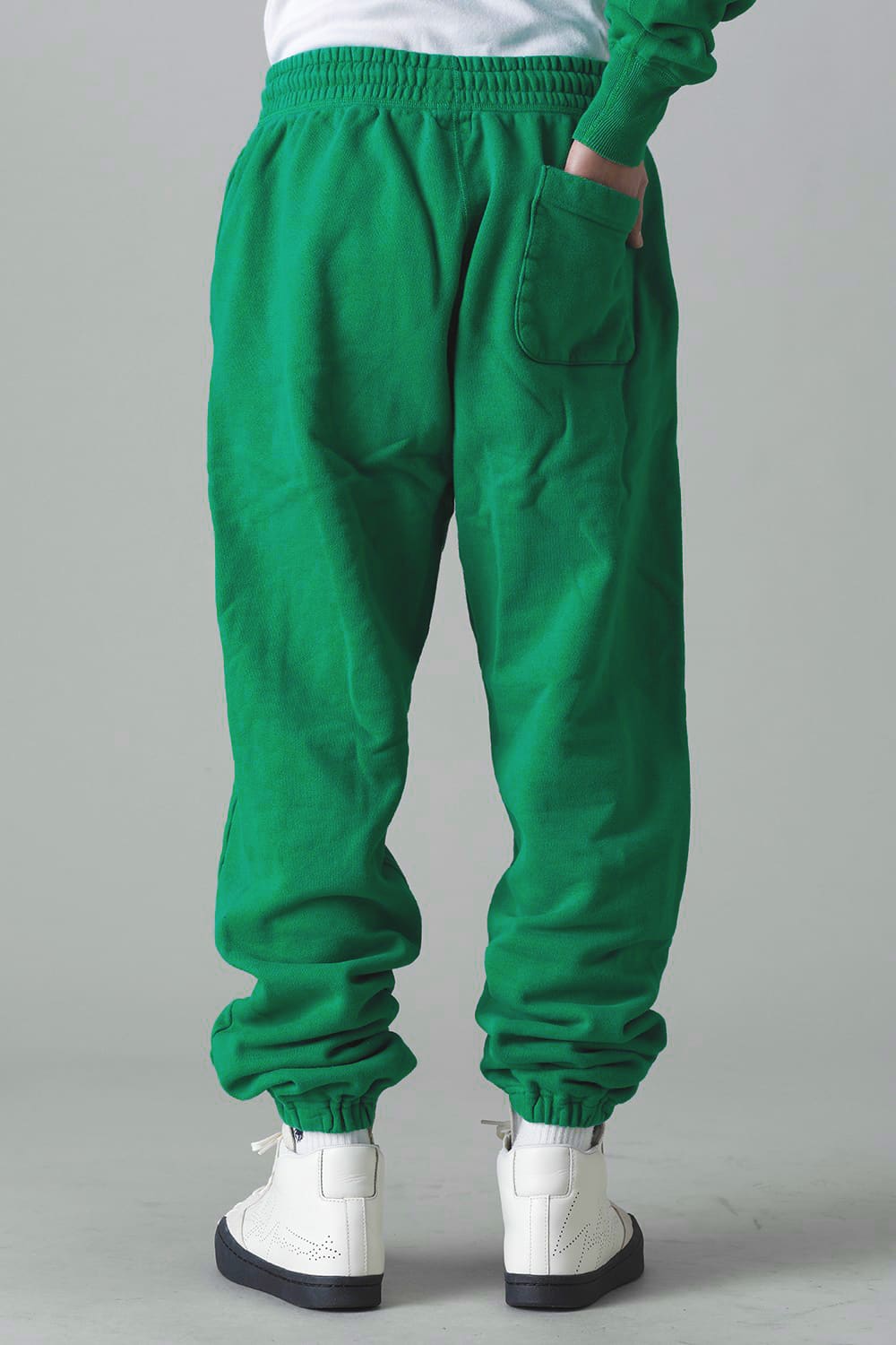Logo Sweat pants Green