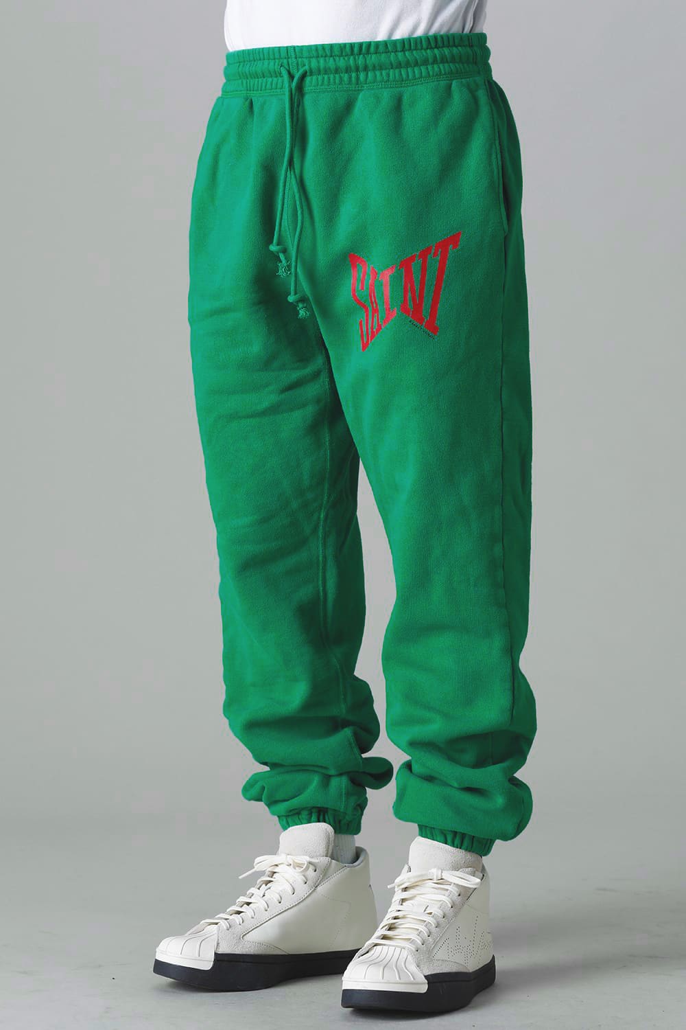 Logo Sweat pants Green