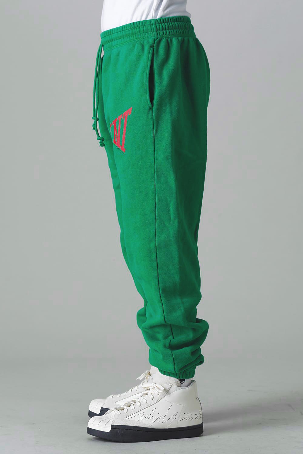 Logo Sweat pants Green