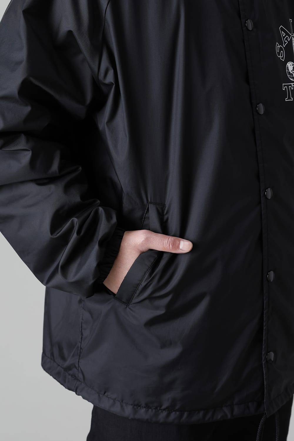 DENIM TEARS × ©SAINT M×××××× "SAINT TEARS" Coach Jacket
