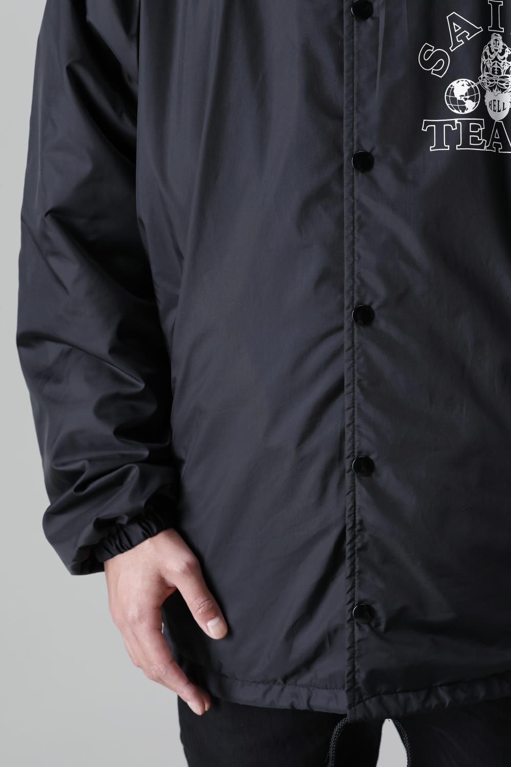 DENIM TEARS × ©SAINT M×××××× "SAINT TEARS" Coach Jacket