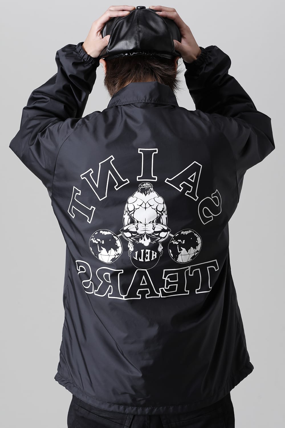 DENIM TEARS × ©SAINT M×××××× "SAINT TEARS" Coach Jacket