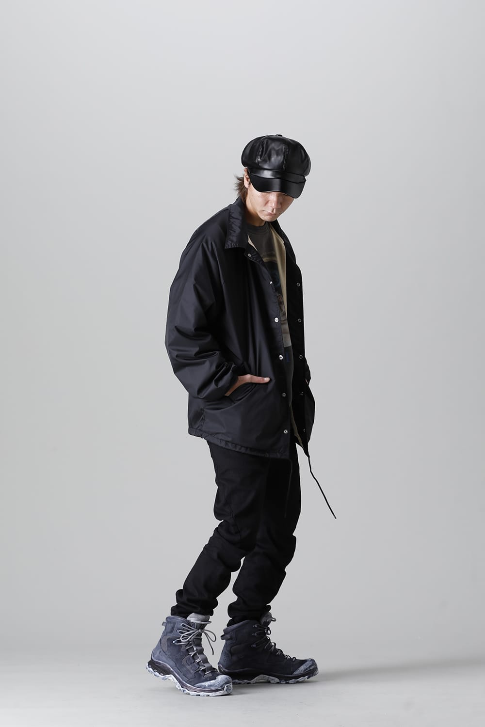 DENIM TEARS × ©SAINT M×××××× "SAINT TEARS" Coach Jacket