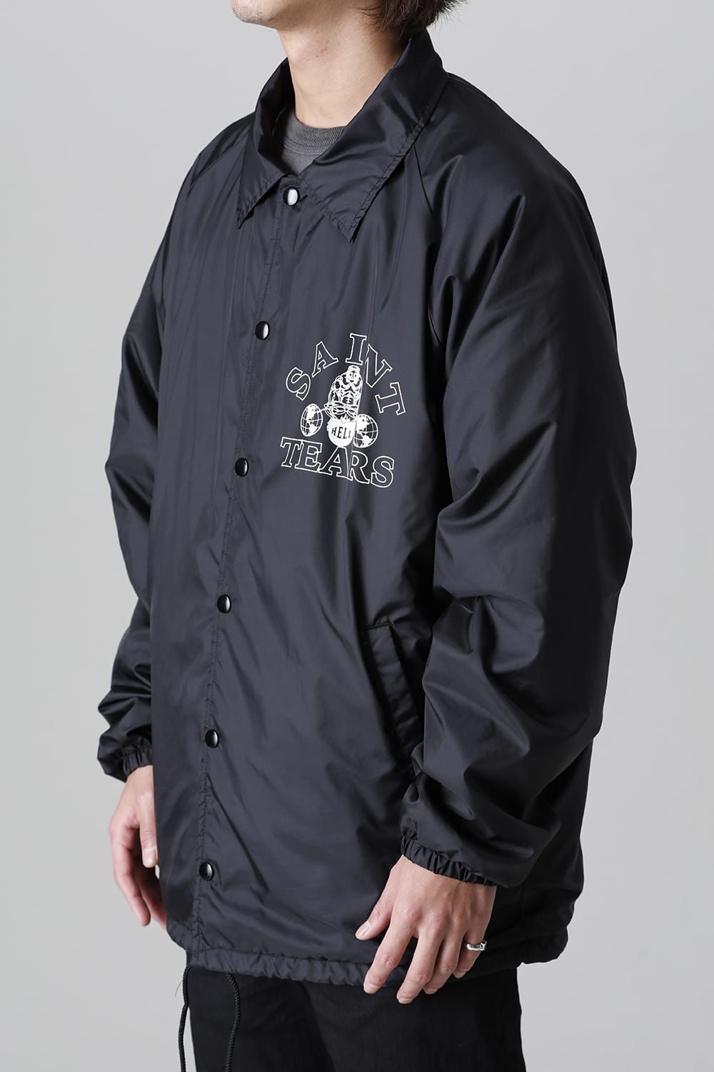 DENIM TEARS × ©SAINT M×××××× "SAINT TEARS" Coach Jacket