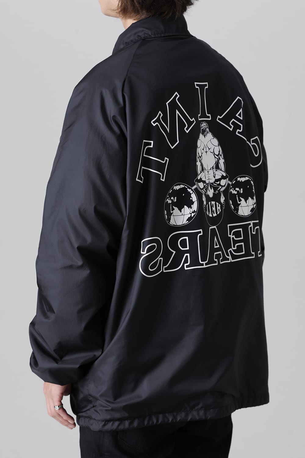 DENIM TEARS × ©SAINT M×××××× "SAINT TEARS" Coach Jacket