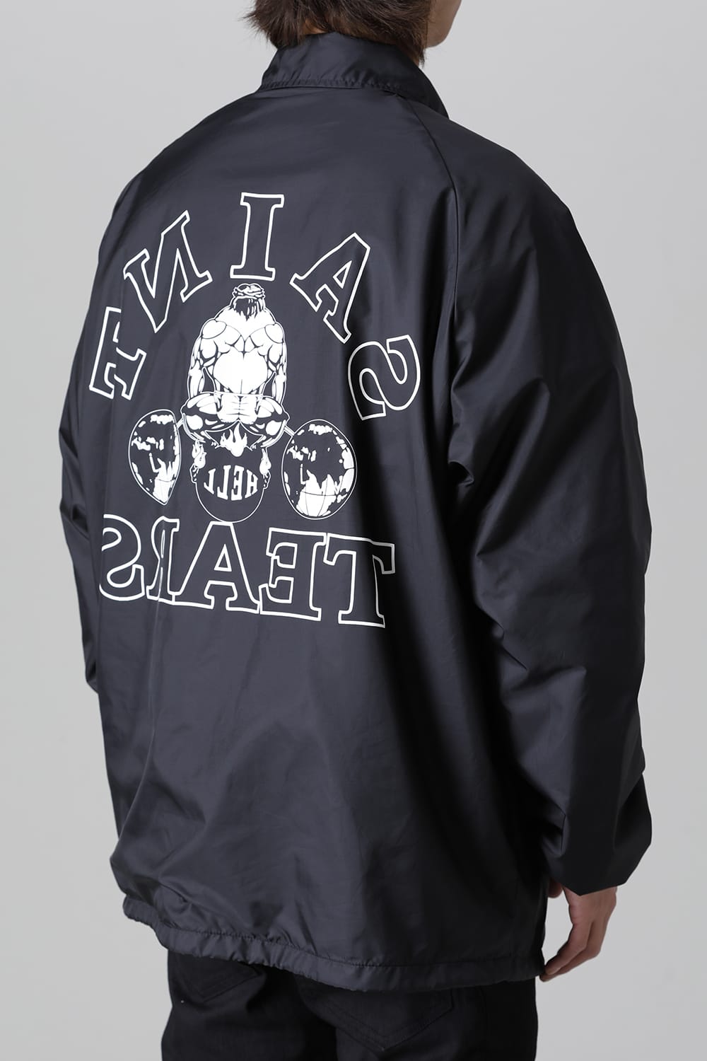 DENIM TEARS × ©SAINT M×××××× "SAINT TEARS" Coach Jacket