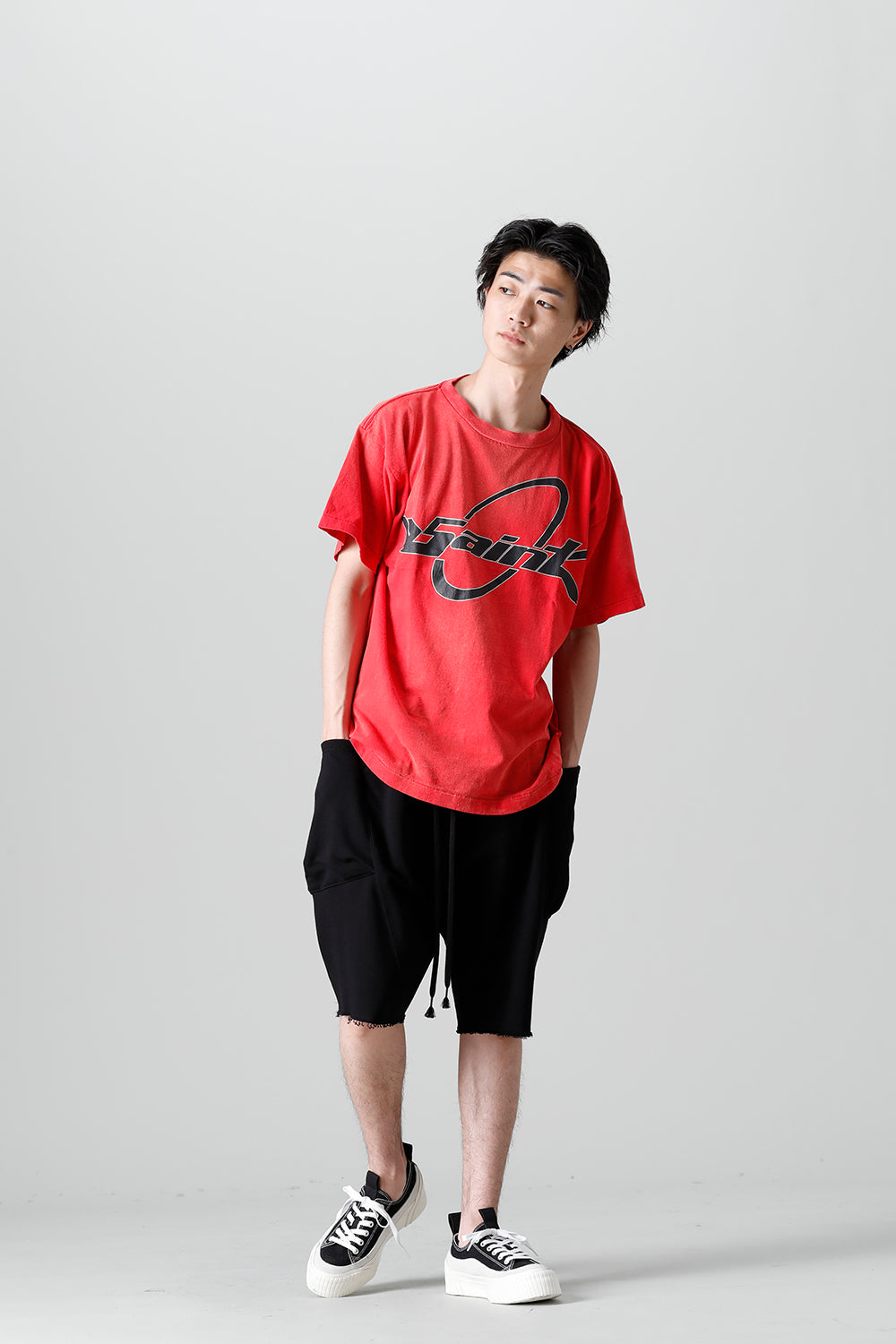 S.CIRCLE Short sleeve T-shirt Red