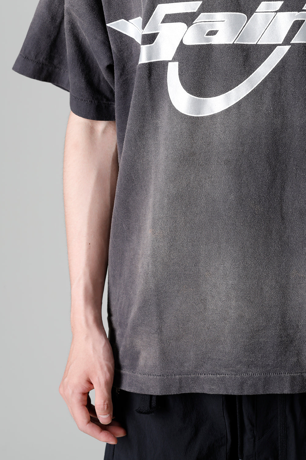S.CIRCLE Short sleeve T-shirt Black