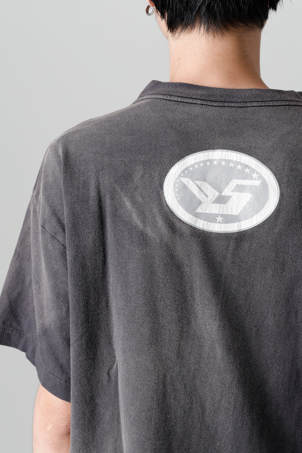 S.CIRCLE Short sleeve T-shirt Black