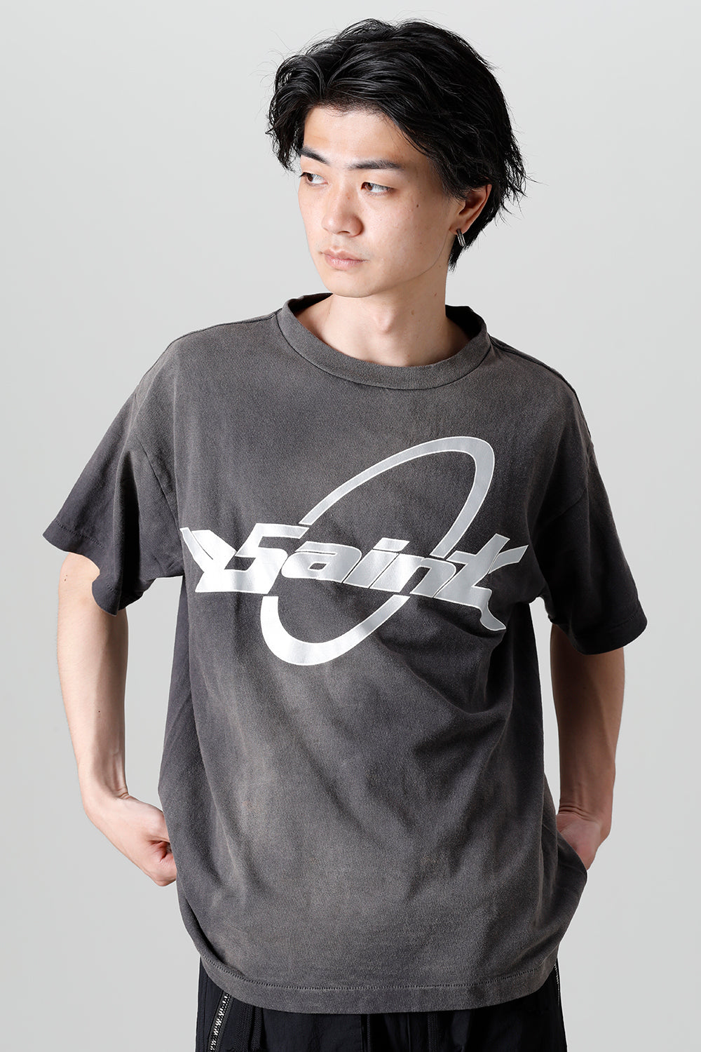 S.CIRCLE Short sleeve T-shirt Black